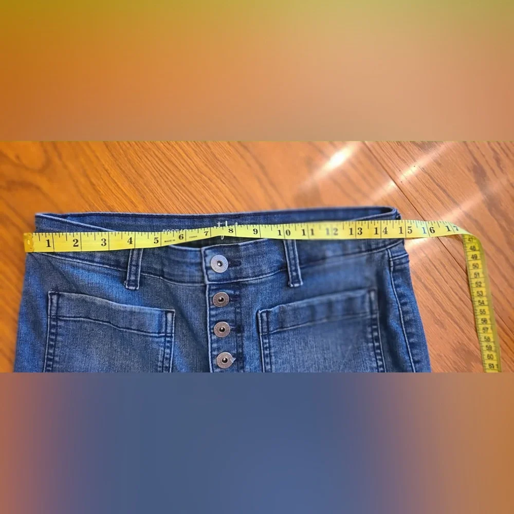 Style & Co. Women's Flare Jeans in Blue - Picture 8 of 8